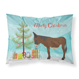 Caroline'S Treasures Zamorano-Leones Donkey Christmas Pillowcase, Standard, Multicolor