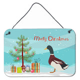 Caroline'S Treasures Rouen Duck Christmas Metal Print, 8 X 12