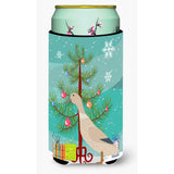 Caroline'S Treasures West Harlequin Duck Christmas Decorative Can Hugger, Tall, Multicolor