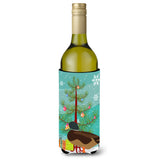 Caroline'S Treasures Silver Bantam Duck Christmas Decorative Bottle Hugger, 750Ml, Multicolor