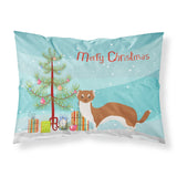 Caroline'S Treasures Weasel Christmas Pillowcase, Standard, Multicolor