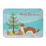 Caroline'S Treasures Weasel Christmas Floor Mat, 19 X 27, Multicolor