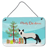 Caroline'S Treasures Silver Fox Christmas Metal Print, 8 X 12