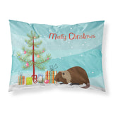 Caroline'S Treasures Coypu Nutria River Rat Christmas Pillowcase, Standard, Multicolor