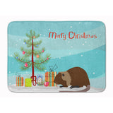 Caroline'S Treasures Coypu Nutria River Rat Christmas Floor Mat, 19 X 27, Multicolor