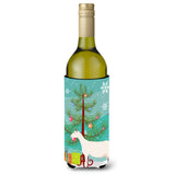 Caroline'S Treasures Saanen Goat Christmas Decorative Bottle Hugger, 750Ml, Multicolor