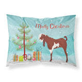 Caroline'S Treasures Jamnapari Goat Christmas Pillowcase, Standard, Multicolor
