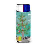 Caroline'S Treasures Pilgrim Goose Christmas Decorative Can Hugger, Slim, Multicolor