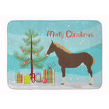 Caroline'S Treasures Percheron Horse Christmas Floor Mat, 19 X 27, Multicolor