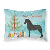 Caroline'S Treasures Friesian Horse Christmas Pillowcase, Standard, Multicolor