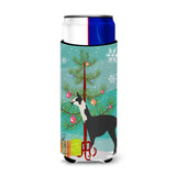 Caroline'S Treasures Llama Q' Ara Christmas Decorative Can Hugger, Slim, Multicolor