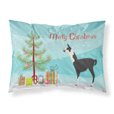 Caroline'S Treasures Llama Q' Ara Christmas Pillowcase, Standard, Multicolor