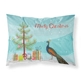 Caroline'S Treasures Indian Peacock Peafowl Christmas Pillowcase, Standard, Multicolor
