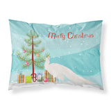 Caroline'S Treasures White Peacock Peafowl Christmas Pillowcase, Standard, Multicolor