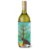 Caroline'S Treasures Indian Peahen Peafowl Christmas Decorative Bottle Hugger, 750Ml, Multicolor