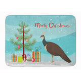 Caroline'S Treasures Indian Peahen Peafowl Christmas Floor Mat, 19 X 27, Multicolor