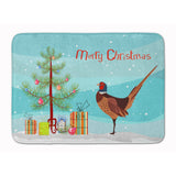 Caroline'S Treasures Ring-Necked Common Pheasant Christmas Floor Mat, 19 X 27, Multicolor