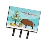 Caroline'S Treasures Wild Boar Pig Christmas Wall Hook, Triple, Multicolor