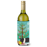 Caroline'S Treasures Hampshire Pig Christmas Decorative Bottle Hugger, 750Ml, Multicolor