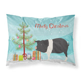 Caroline'S Treasures Hampshire Pig Christmas Pillowcase, Standard, Multicolor