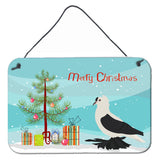Caroline'S Treasures Saxon Fairy Swallow Pigeon Christmas Metal Print, 8 X 12