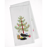 Saxon Fairy Swallow Pigeon Christmas White Kitchen Towel Set Of 2