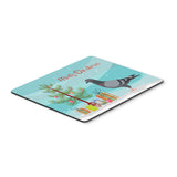 Caroline'S Treasures Racing Pigeon Christmas Mouse & Hot Pad Or Trivet, 7.75 X 9.25, Multicolor (Bb9318Mp)