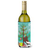 Caroline'S Treasures English Pouter Pigeon Christmas Decorative Bottle Hugger, 750Ml, Multicolor