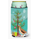 Caroline'S Treasures Golden Phoenix Quail Christmas Decorative Can Hugger, Tall, Multicolor