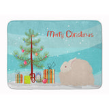 Caroline'S Treasures Fluffy Angora Rabbit Christmas Floor Mat, 19 X 27, Multicolor