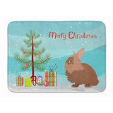 Caroline'S Treasures Lionhead Rabbit Christmas Floor Mat, 19 X 27, Multicolor