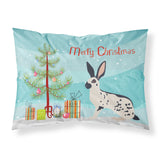 Caroline'S Treasures English Spot Rabbit Christmas Pillowcase, Standard, Multicolor