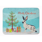 Caroline'S Treasures English Spot Rabbit Christmas Floor Mat, 19 X 27, Multicolor