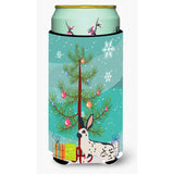 Caroline'S Treasures English Spot Rabbit Christmas Decorative Can Hugger, Tall, Multicolor