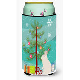 Caroline'S Treasures New Zealand White Rabbit Christmas Decorative Can Hugger, Tall, Multicolor