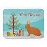 Caroline'S Treasures Rex Rabbit Christmas Floor Mat, 19 X 27, Multicolor
