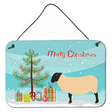 Caroline'S Treasures Suffolk Sheep Christmas Metal Print, 8 X 12