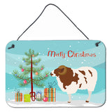 Caroline'S Treasures Jacob Sheep Christmas Metal Print, 8 X 12