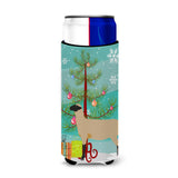 Caroline'S Treasures Hampshire Down Sheep Christmas Decorative Can Hugger, Slim, Multicolor