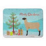 Caroline'S Treasures Hampshire Down Sheep Christmas Floor Mat, 19 X 27, Multicolor