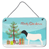 Caroline'S Treasures Dorper Sheep Christmas Metal Print, 8 X 12, Multicolor