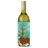 Caroline'S Treasures Merino Sheep Christmas Decorative Bottle Hugger, 750Ml, Multicolor