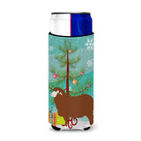 Caroline'S Treasures Merino Sheep Christmas Decorative Can Hugger, Slim, Multicolor