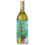 Caroline'S Treasures Bourbon Red Turkey Hen Christmas Decorative Bottle Hugger, 750Ml, Multicolor