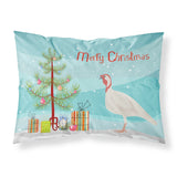 Caroline'S Treasures Beltsville Small White Turkey Hen Christmas Pillowcase, Standard, Multicolor