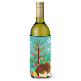 Caroline'S Treasures French Turkey Dindon Christmas Decorative Bottle Hugger, 750Ml, Multicolor