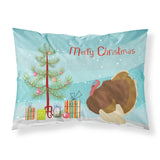 Caroline'S Treasures French Turkey Dindon Christmas Pillowcase, Standard, Multicolor