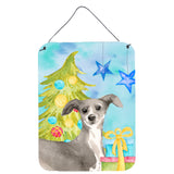 Caroline'S Treasures Italian Greyhound Christmas Metal Print, 16 X 12, Multicolor