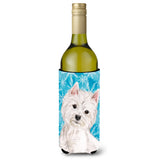 Caroline'S Treasures Westie Winter Decorative Bottle Hugger, 750Ml, Multicolor
