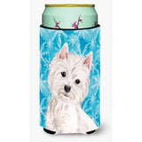 Caroline'S Treasures Westie Winter Decorative Can Hugger, Tall, Multicolor